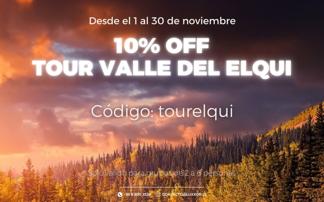 Exclusivo Noviembre – Traslados Tour para hasta 6 personas 10% Off